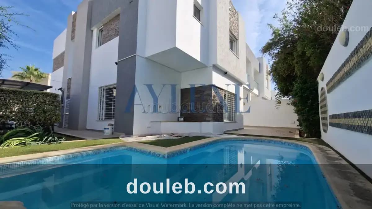 Villa avec piscine à la marsa à Tunis