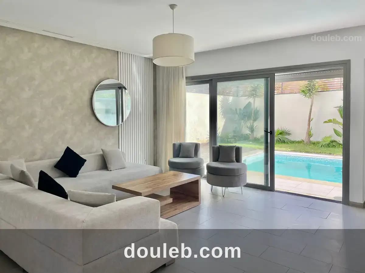 Superbe villa avec piscine a gammarth - Miniature 2