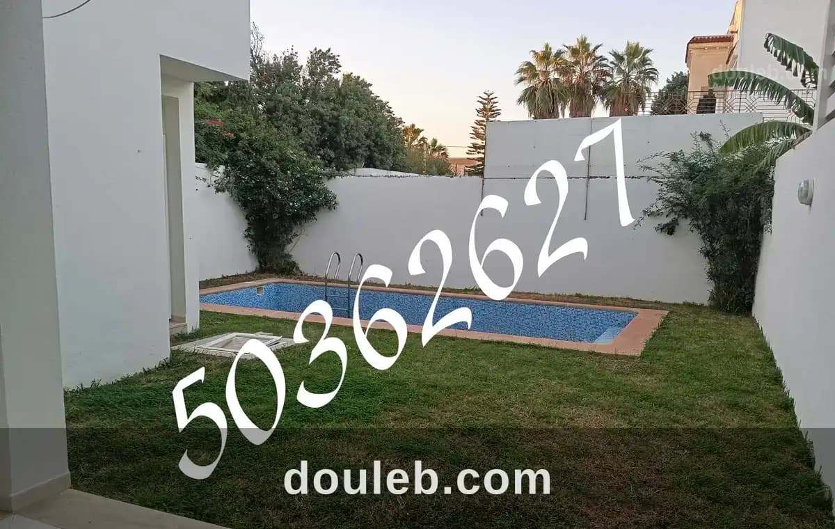 Duplex indépendante avec piscine à la soukra - Miniature 2