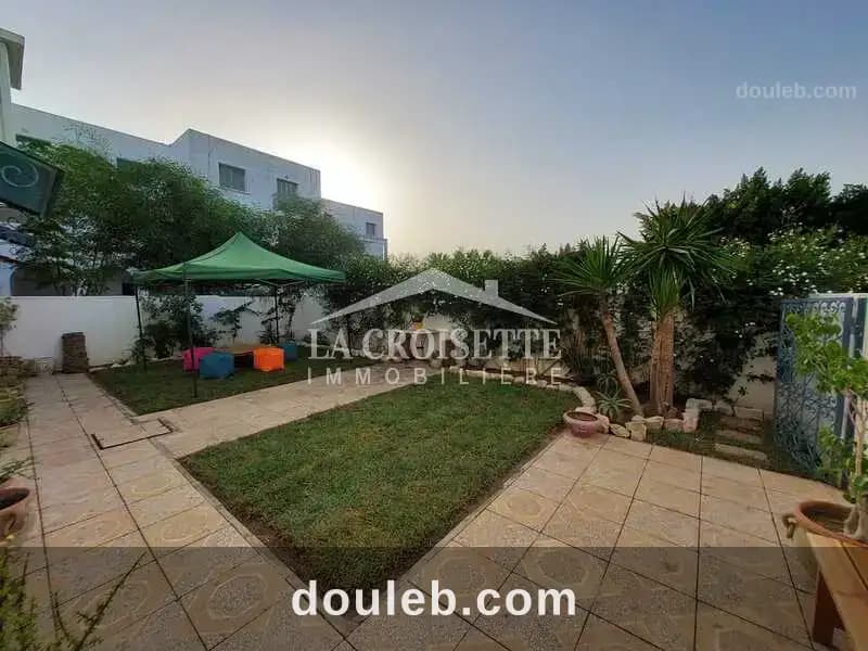 Appartement meublé s 3 avec jardin zal3898 à Tunis