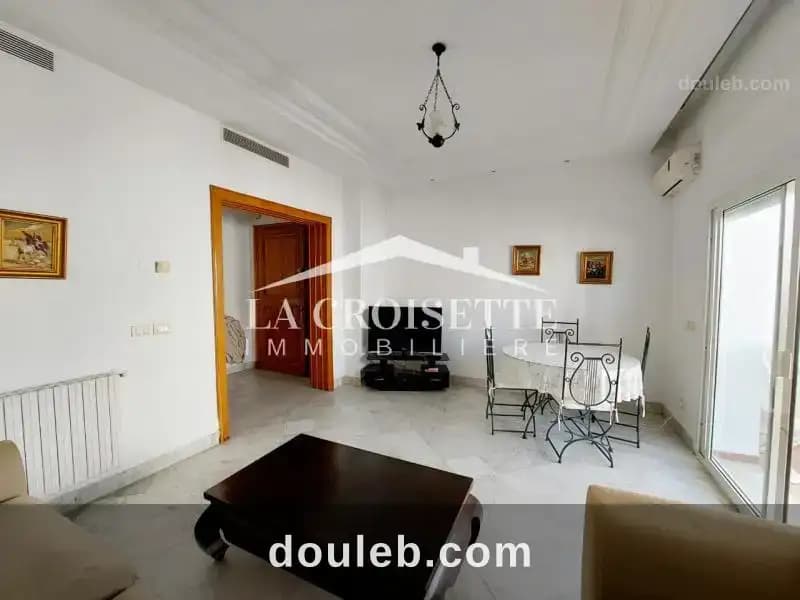 Appartement s 2 meublé à la marsa mal3508 - Miniature 2