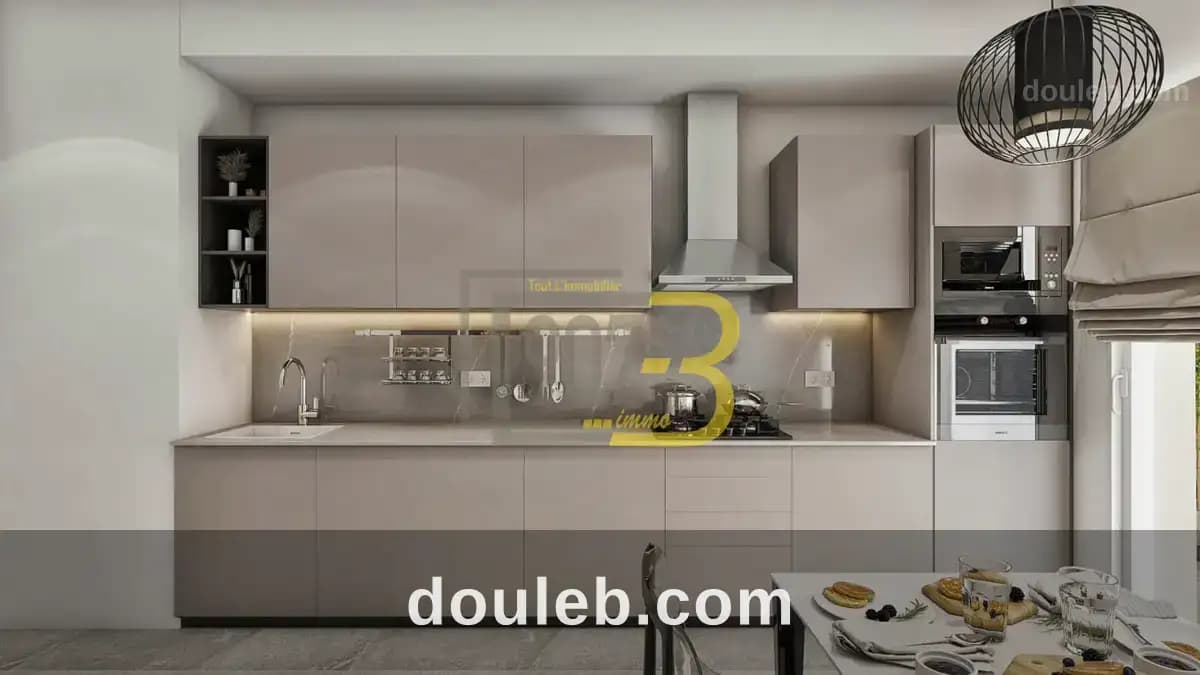 Un appartement s2 situé à nouvelle soukra - Miniature 2