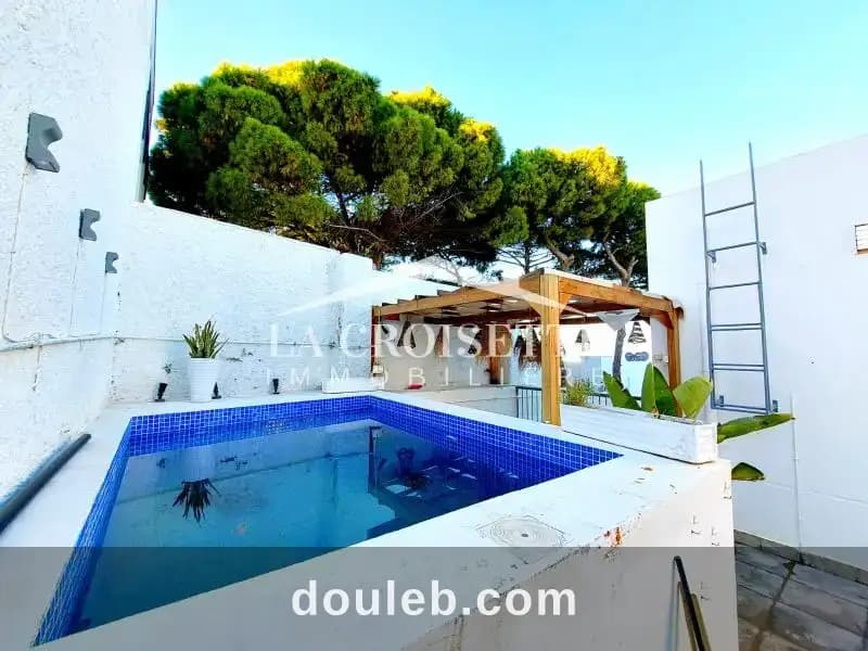 Appartement s 3 vue mer à la marsa mal2021 - Miniature 3