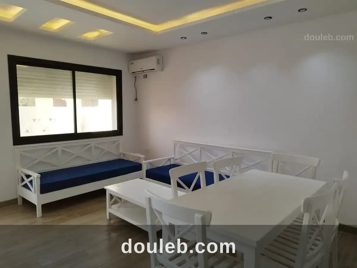 Appartement meublé rdc à plage hammem el ghezez à Nabeul