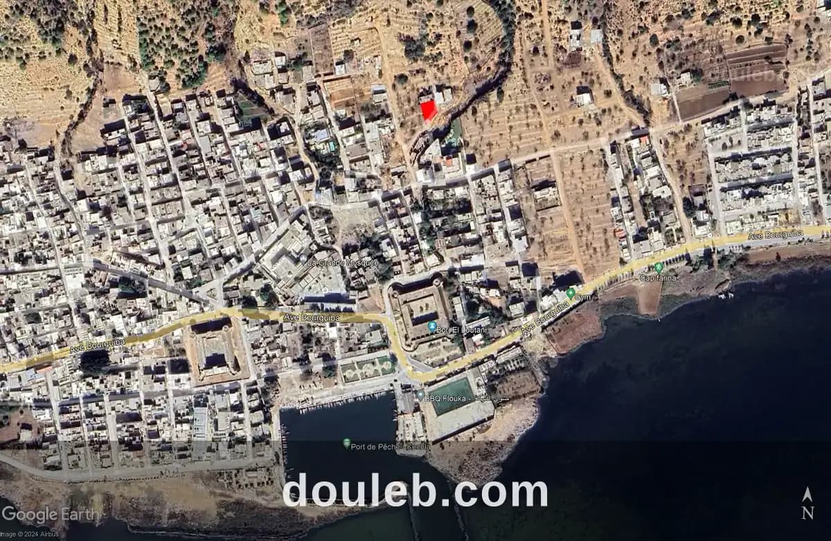Terrain 110m2 à Bizerte