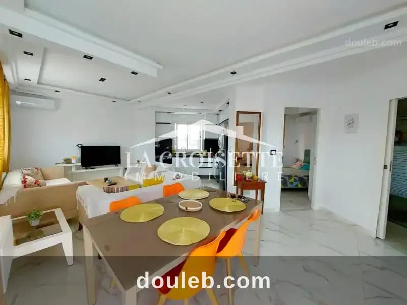 Appartement s2 meublé à la marsa mal1975 à Tunis