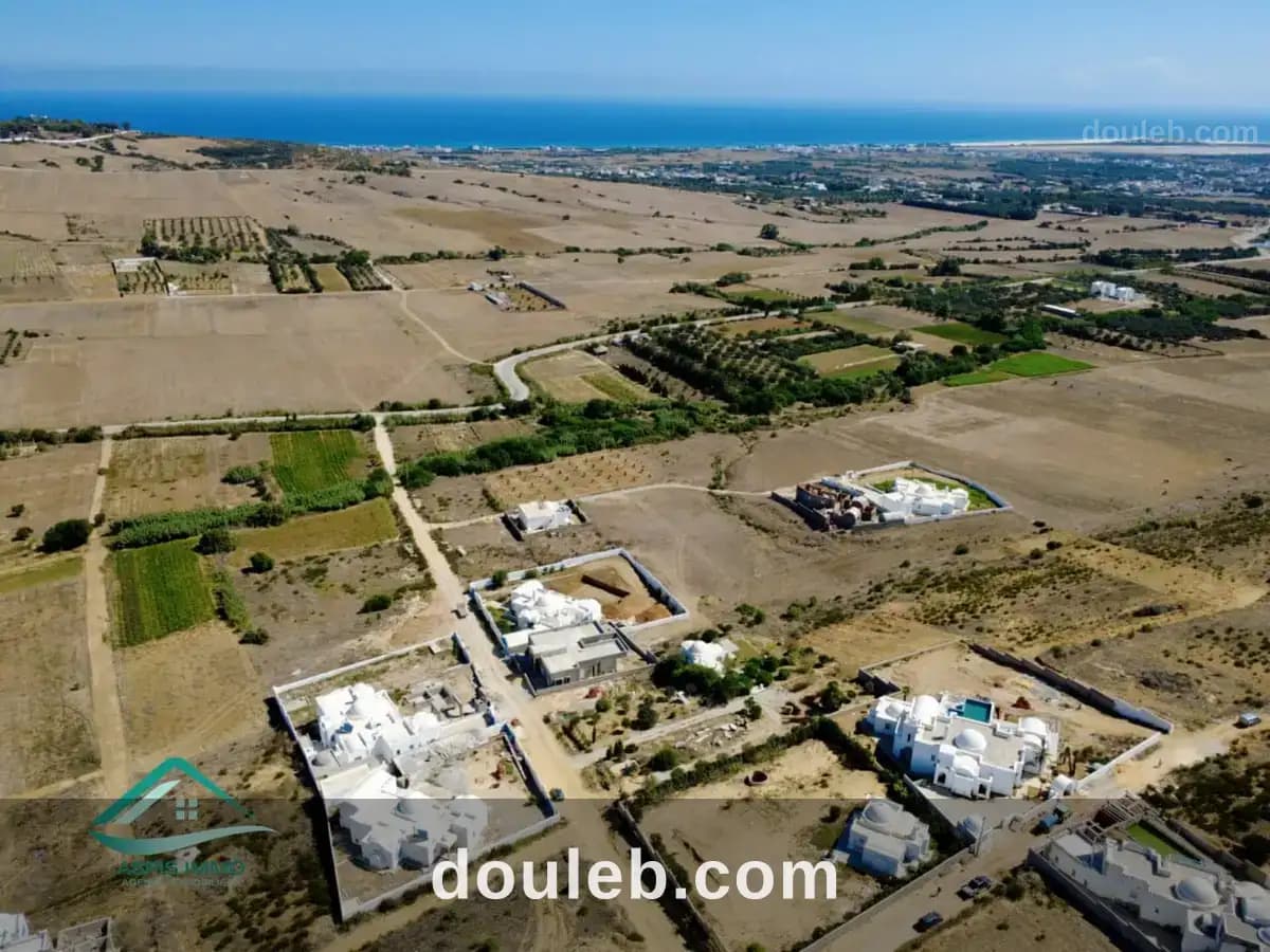 Vt1002 terrain 1200 m2 à tamezrat kelibia à Nabeul