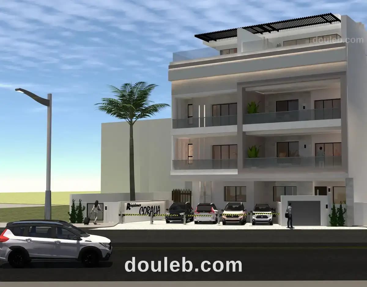Vt999 appartements à mansoura kelibia - Miniature 2