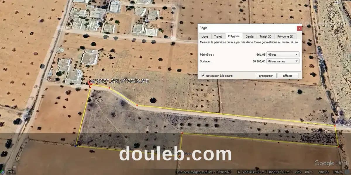 Terrain nu boura à ain turkia à Sfax