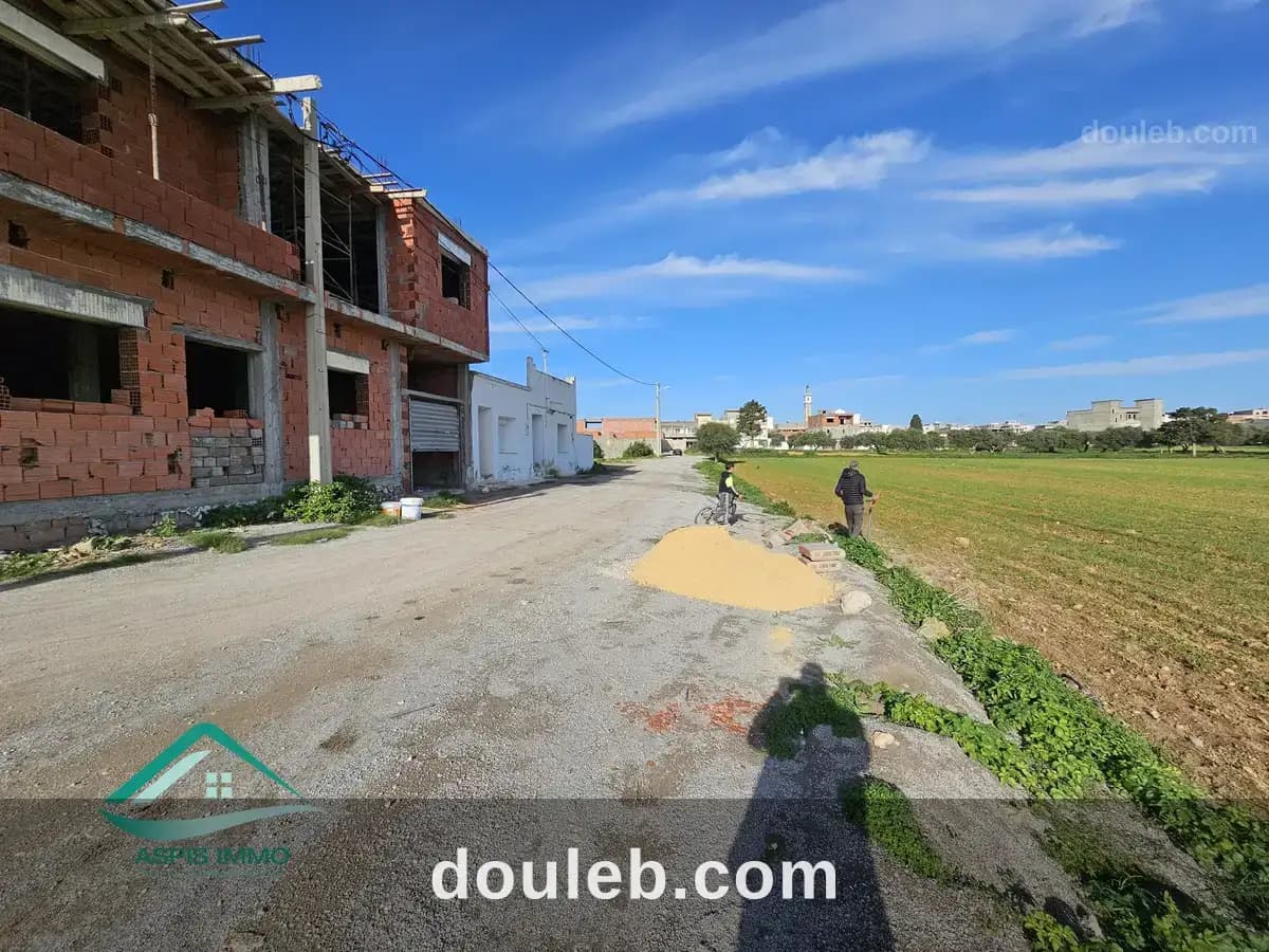 Vt966 terrain 228 m2 à cité jadaria kelibia à Nabeul