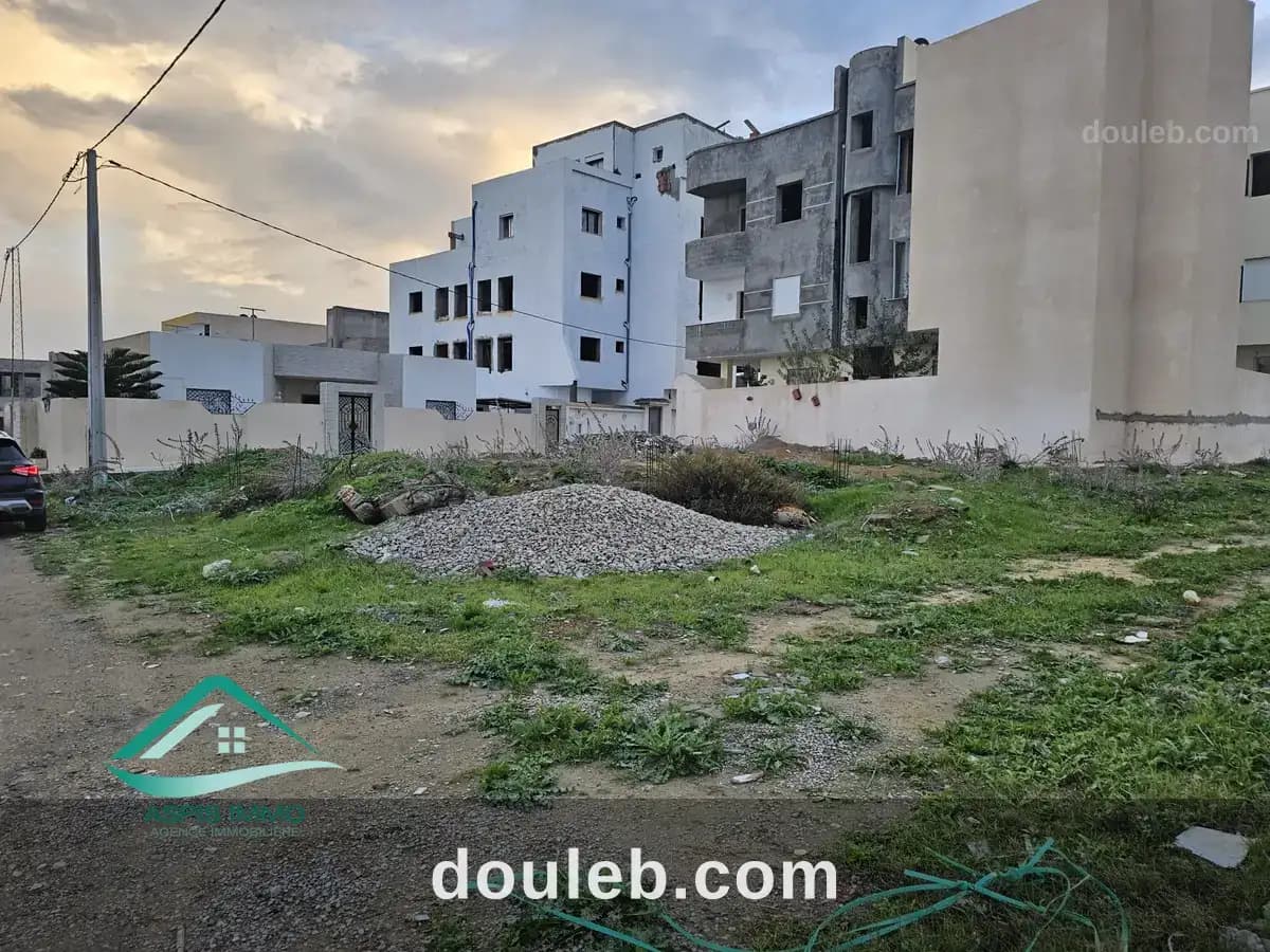 Vt960 terrain 244 m2 à ezzahra hamam ghzez à Nabeul