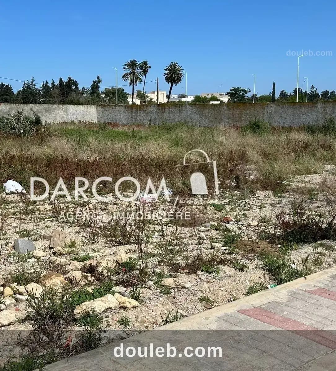 Terrain 960 m dans un lotissement à soukra à Ariana