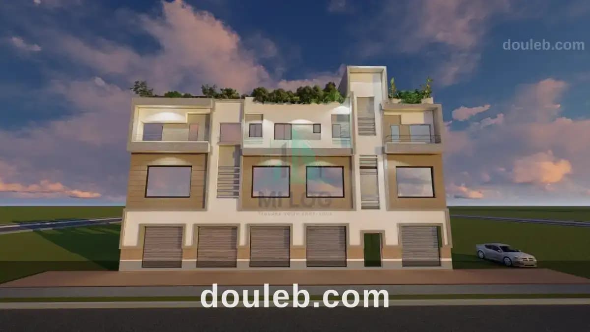 Local commercial sur 3 etage de 1000 m a mhamdia - Miniature 2
