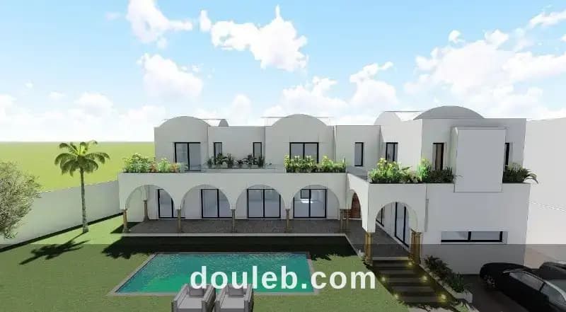 V559 villa dorra 3 el bessbessiya a à Nabeul