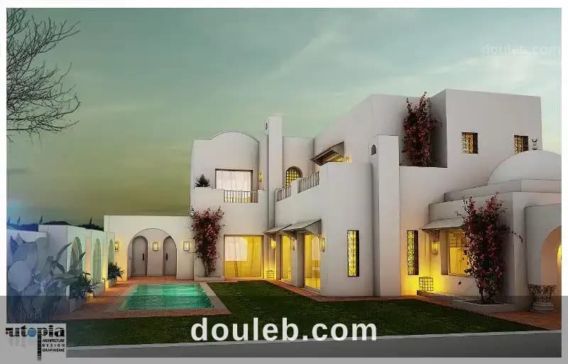 V547 villa folla 2 hammamet b à Nabeul
