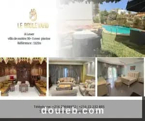 Villa de maitre s 5 avec piscine ref1122a à Nabeul