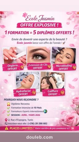 Formation esthetique coiffure