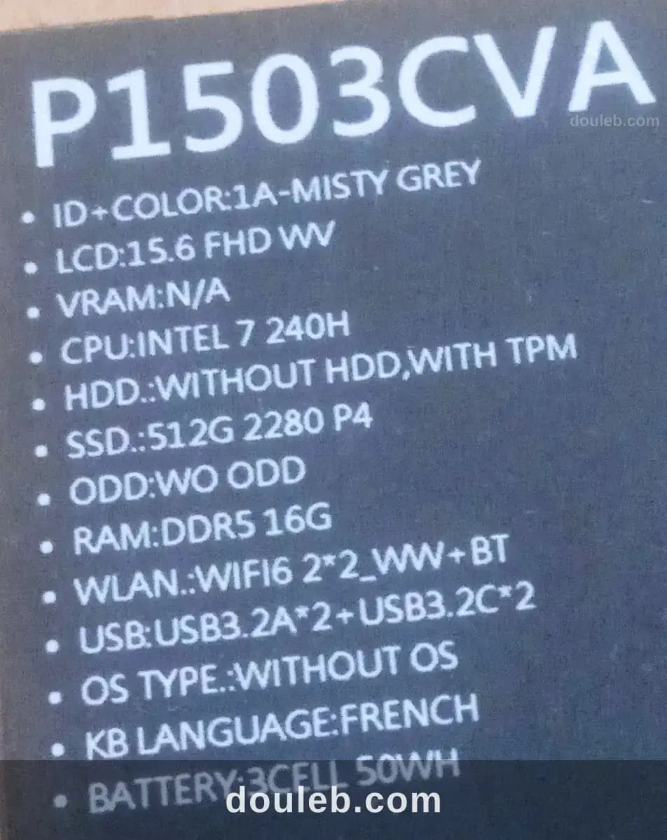 Pc portable asus neuf à Tunis