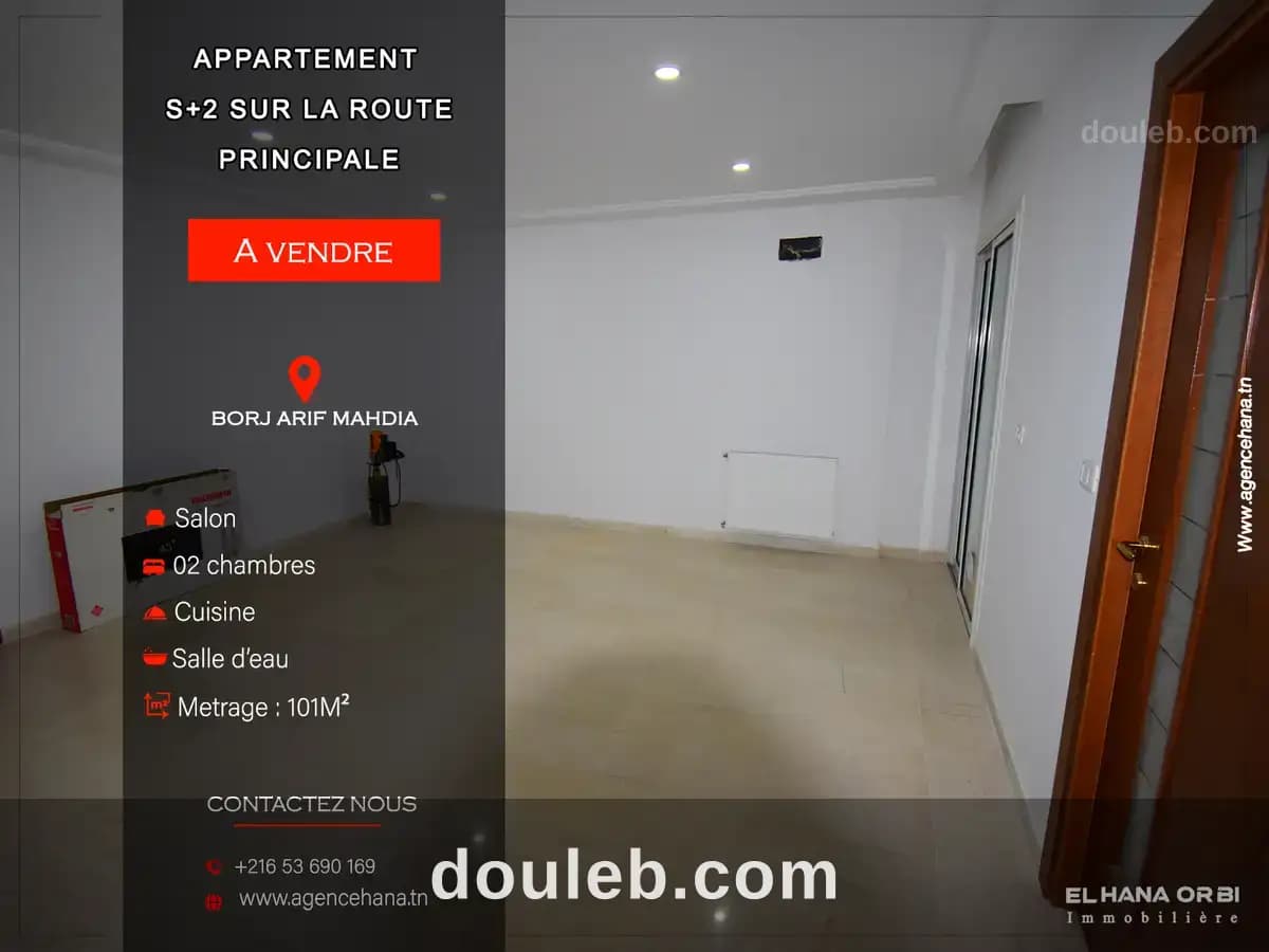 Des appartements s2 neuf bas prix mahdia à Mahdia