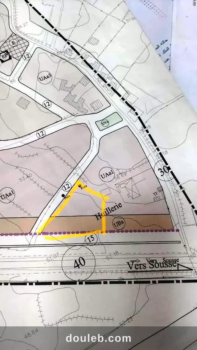Lot 4500m prés mall of sousse vers sidi bouali - Miniature 2