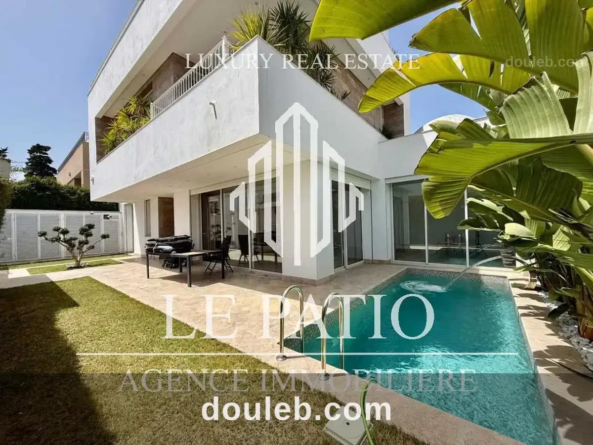 Villa moderne située à gammarth foret à Tunis