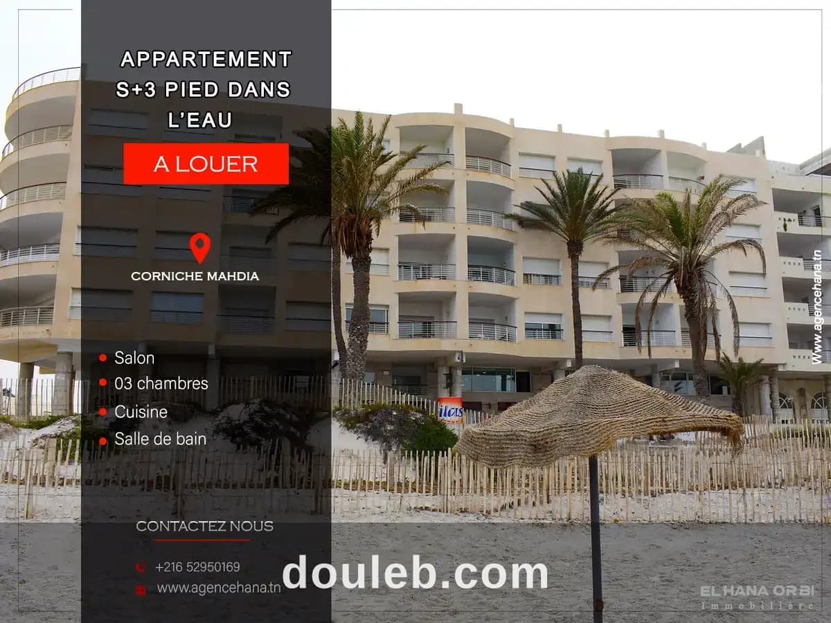 S3 pied dans l eau pour vacances à Mahdia