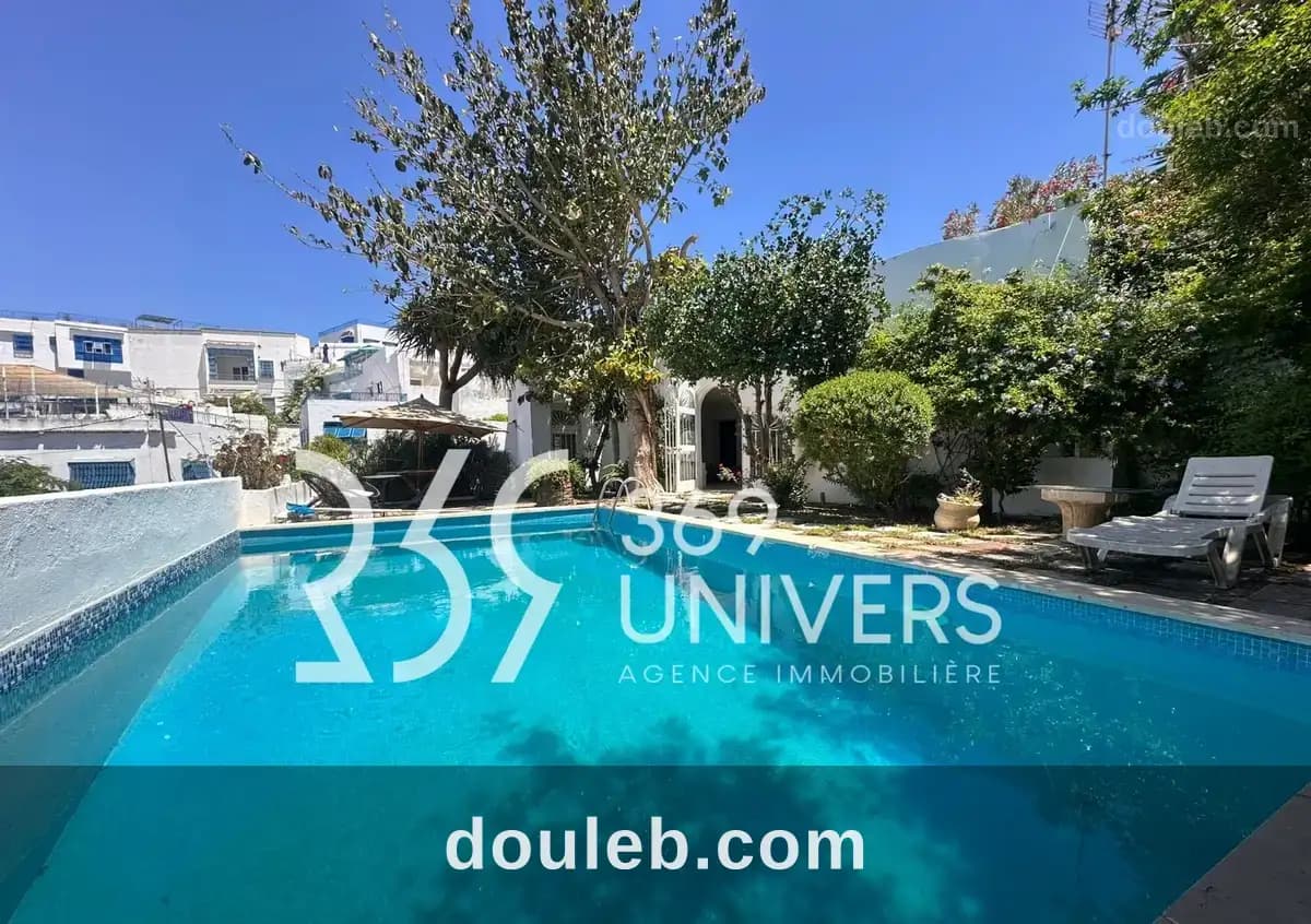 Villa avec piscine à sidi bousaid ref rh178 à Tunis