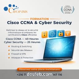 Formation cisco ccna cyber sécurity
