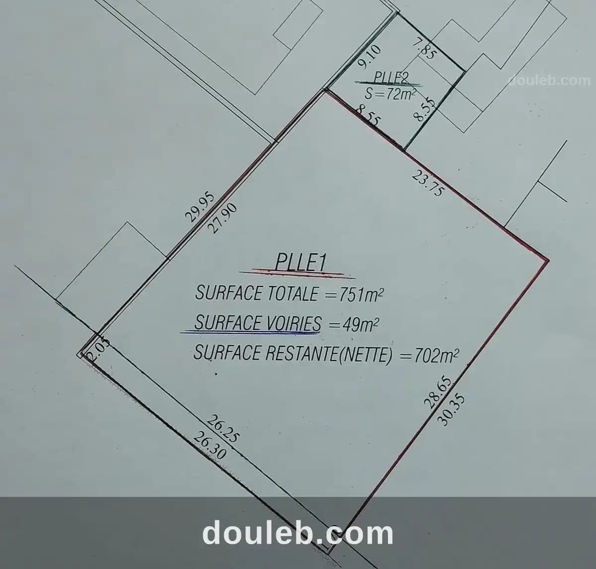 El aïn vnt ter 702m2 à Sfax