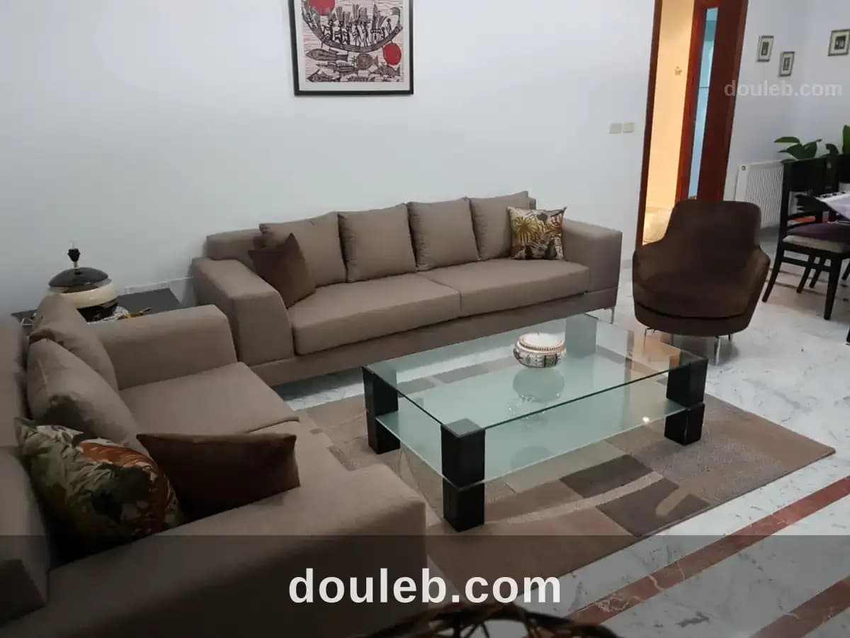 Appartement s3 meublé au lac2 à Tunis