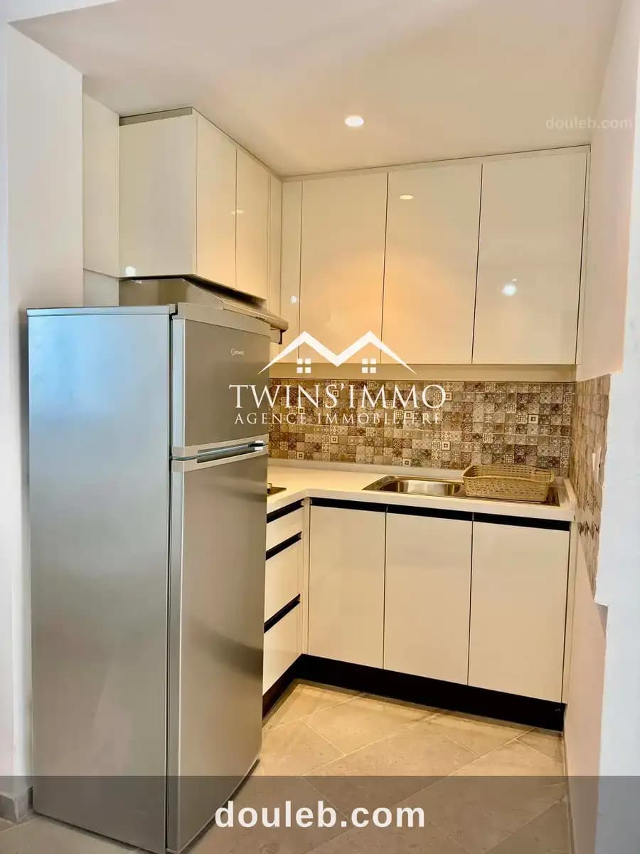 Appartement s1 meublé à la marsa à Tunis