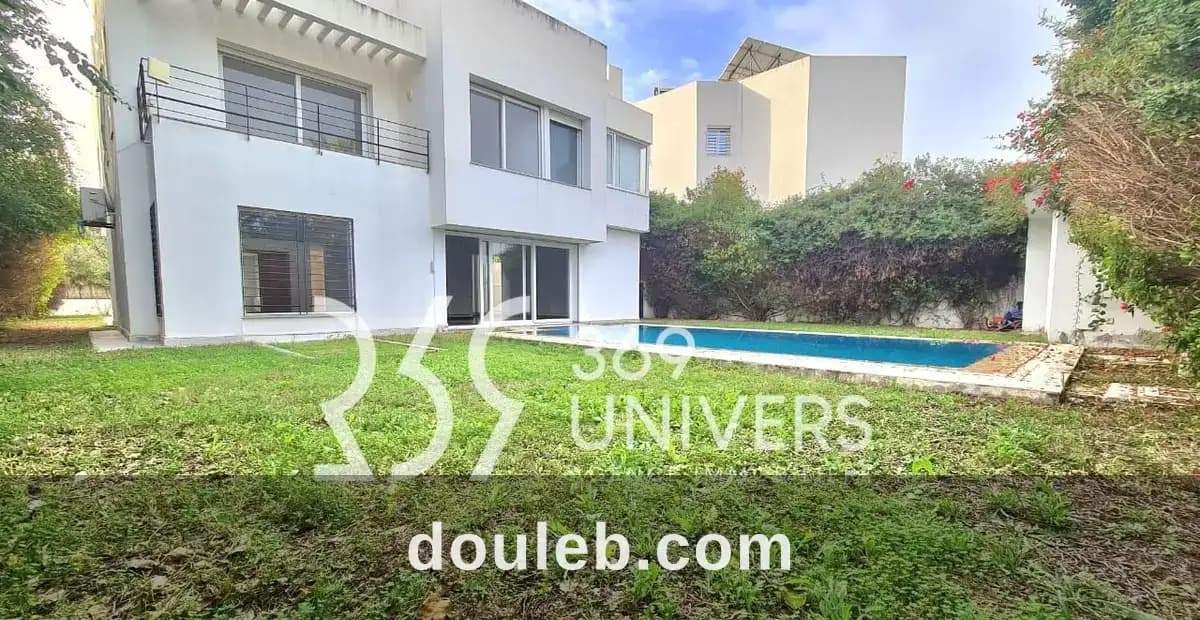 Villa s3 avec piscine à la marsa ref rh090 - Photo 1
