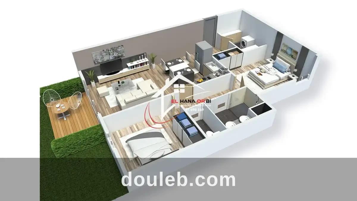 Des appartements s3 à mahdia - Miniature 5