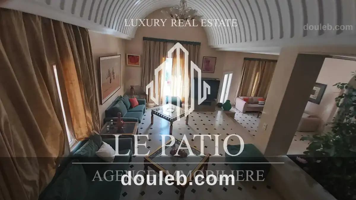 Villa meublé avec piscine a la marsa - Miniature 3