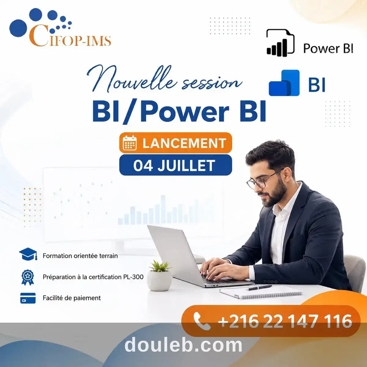 Formation en analyse des données bi power bi à Tunis