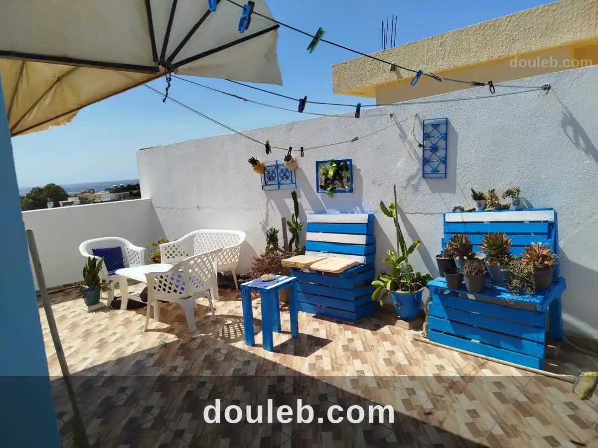Duplex tres luxueux plage sud elchatt guebli - Miniature 2
