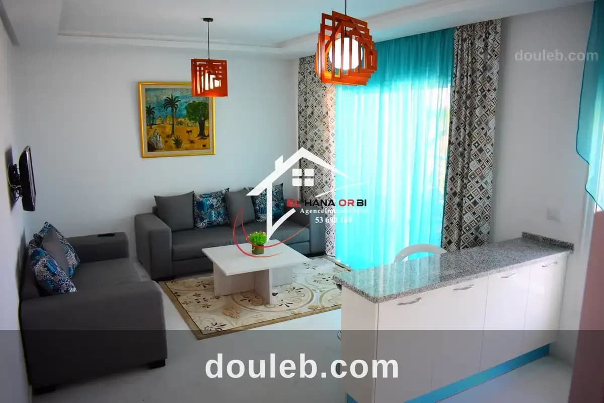 Appartement s2 rz fatimide vue sur mer mahdia à Mahdia
