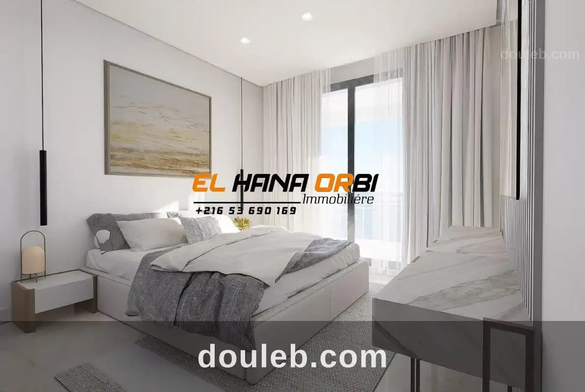 Duplex s3 avec piscine privée à mahdia - Miniature 4