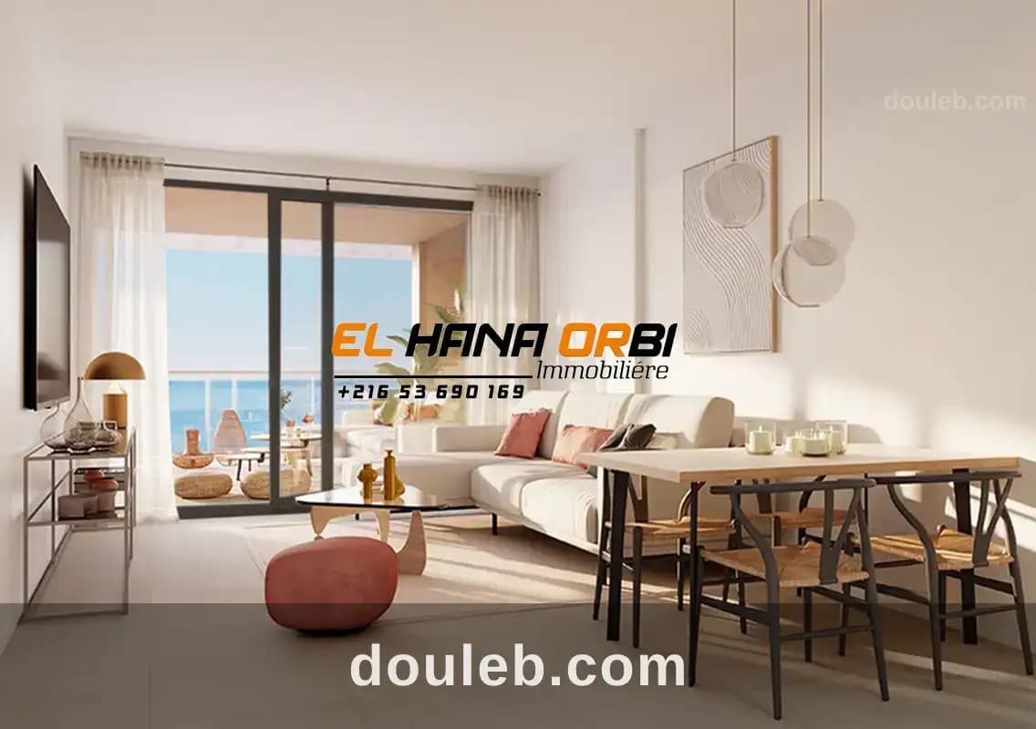 Appartement s2 vue sur mer mahdia - Miniature 2