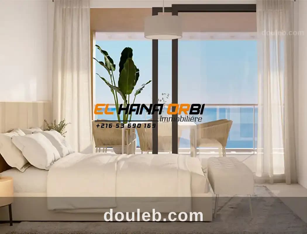 Appartement s2 vue sur mer mahdia - Miniature 4
