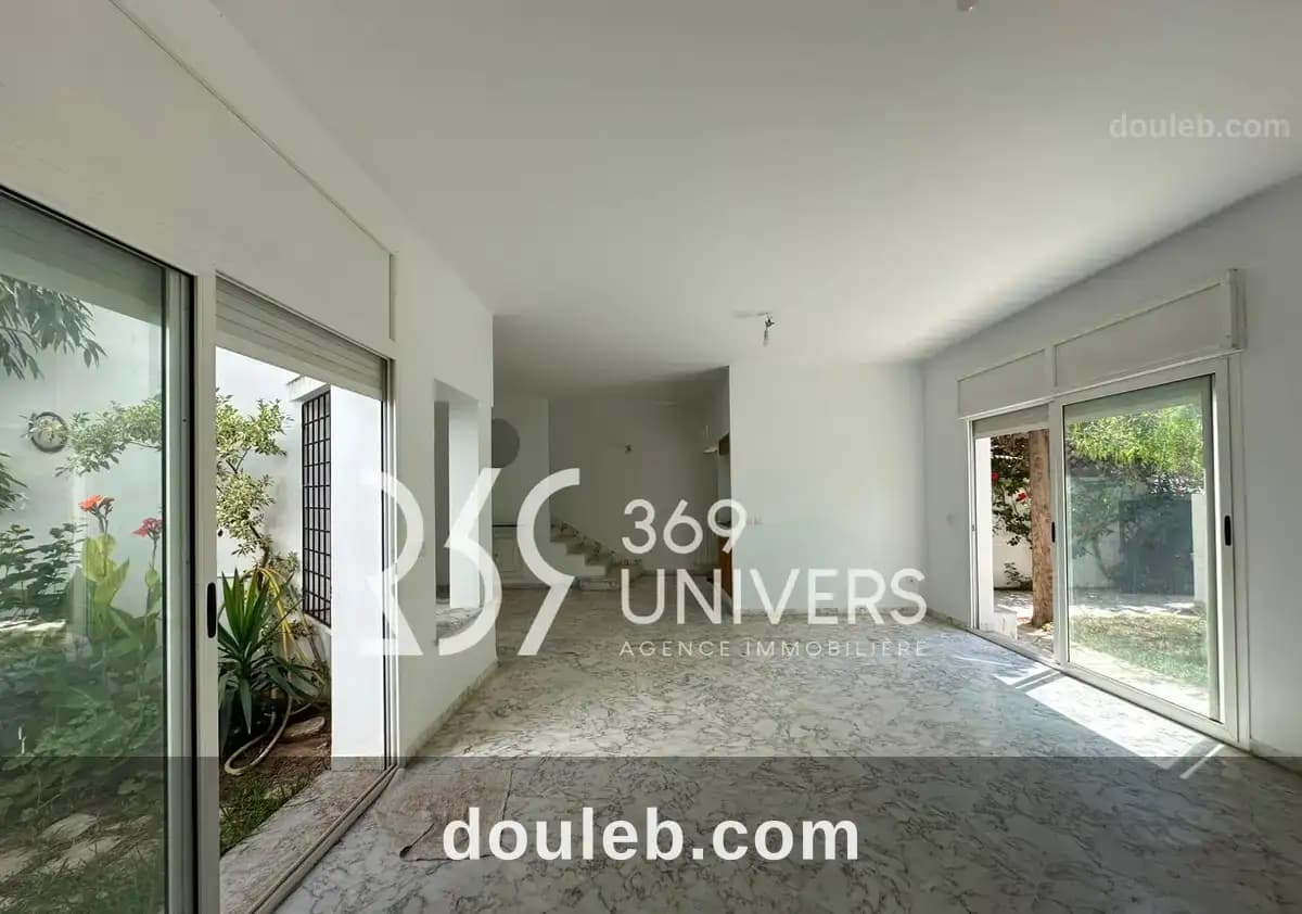 Duplex avec jardin à la marsa ref rd077 - Miniature 2