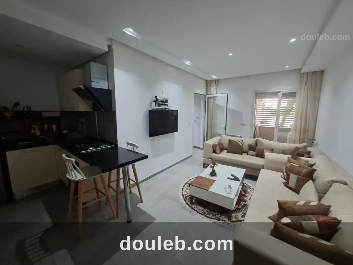 Appartement s plus 1 meuble à ennaser 2 à Ariana