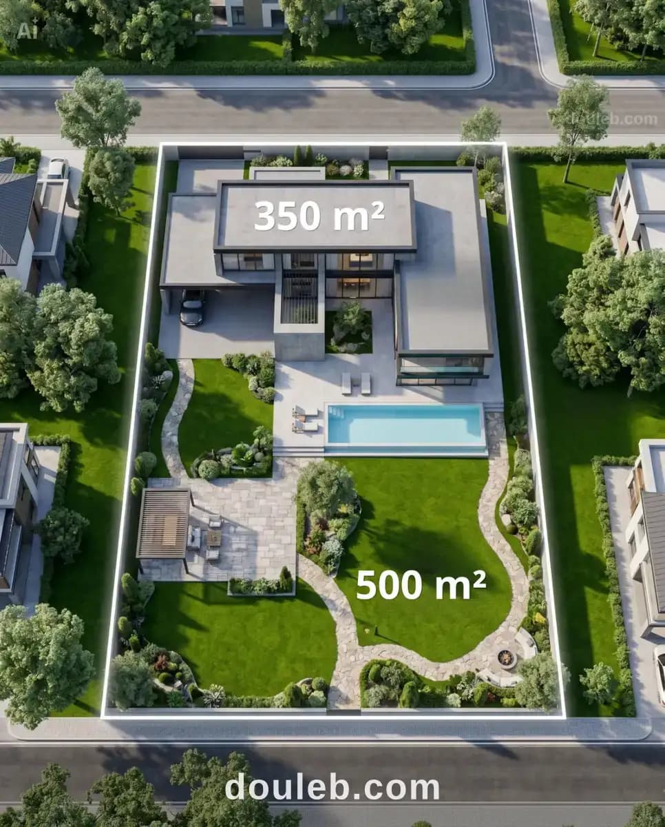 Villa 500m à chotrana 3 à Ariana