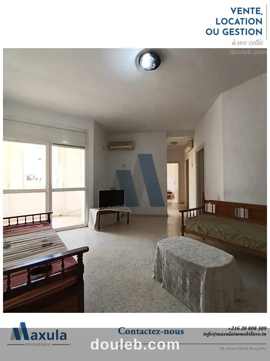 Appartement s3 meuble a rades olympique à Ben Arous
