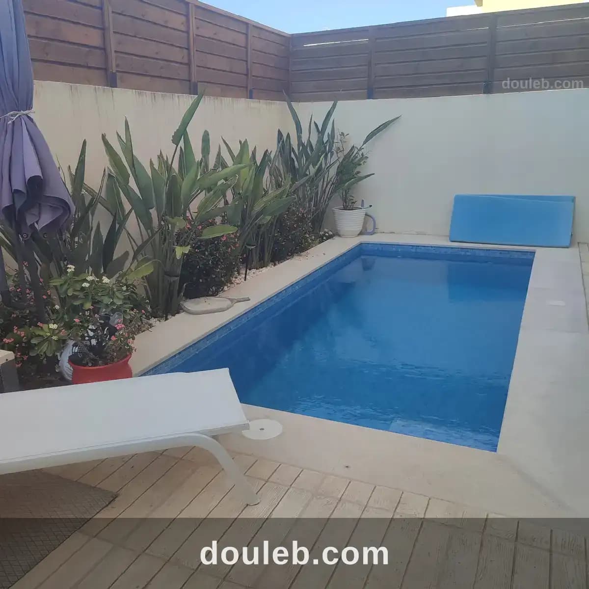 S2 avec piscine à la marsa à Tunis