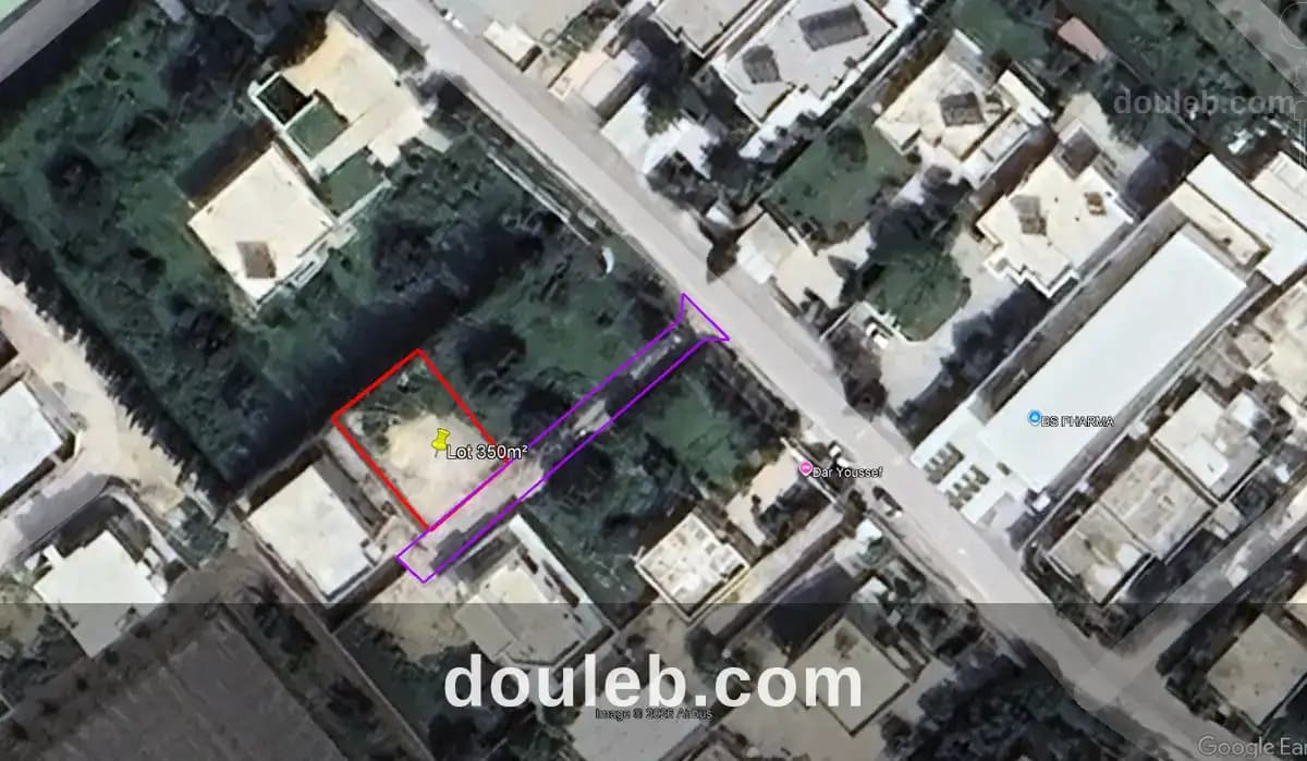 Lot 350m2 à boumhel près 9sar bourguiba à Ben Arous