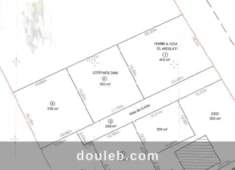 Lot 350m2 à boumhel près 9sar bourguiba - Miniature 4