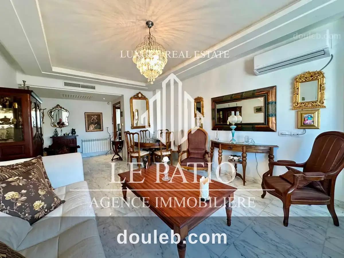 Appartement s3 meublé a anz nord à Tunis