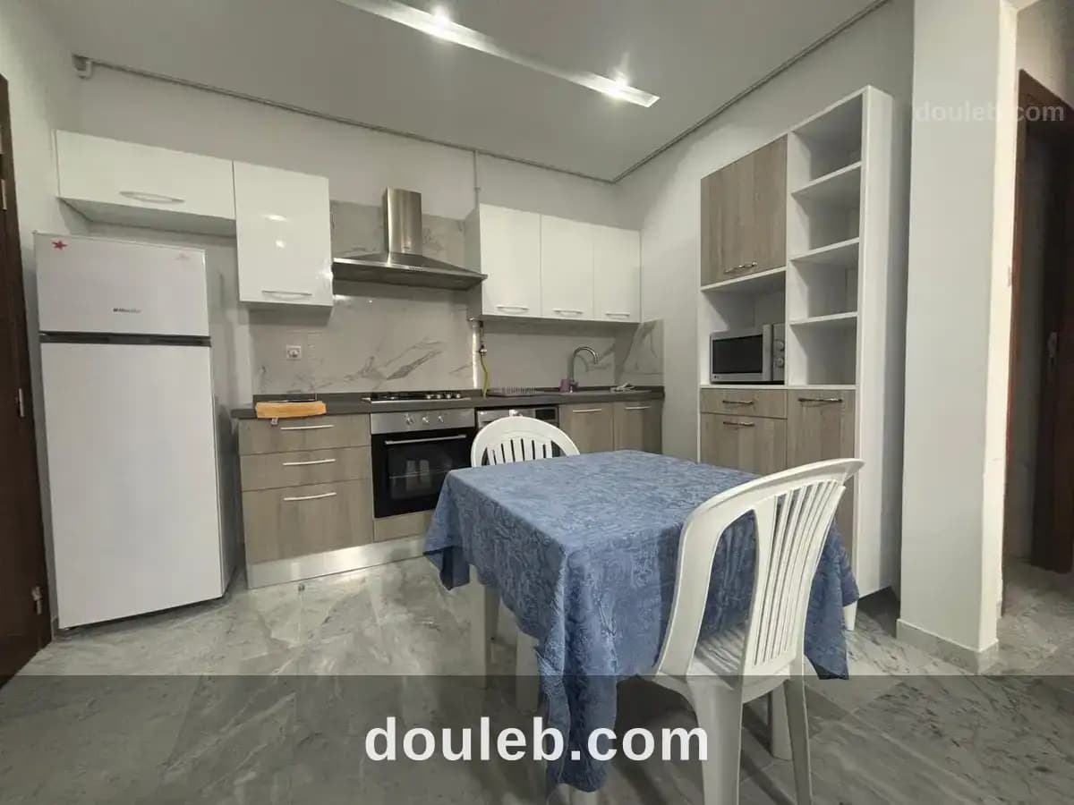 Appartement s1 meublé à la nouvelle soukra à Tunis