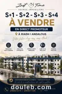des appartements en direct ref351a à Ariana